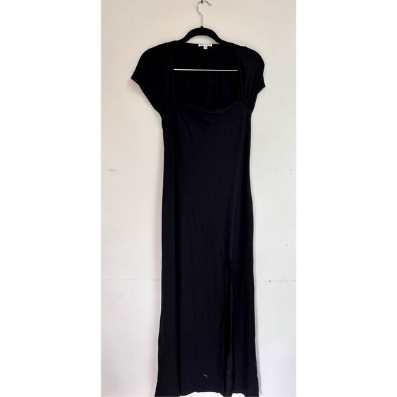 Reformation Harlyn Knit Dress in Black- Women- Size XL chic - Picture 7 of 8